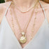 ideal topper to your diamond neck stacks<br>(bezel-set, graduated diamonds cousin shown) <span class='visuallyhidden'>Call, text 323-404-2959 for shopping help.</span>